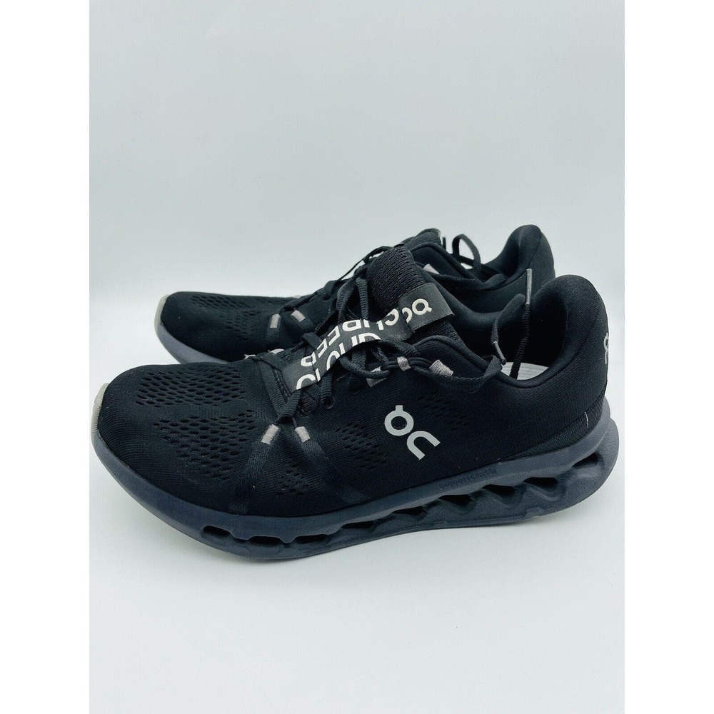 On Cloudsurfer Women's Running Shoes, All Black, Size 9.5